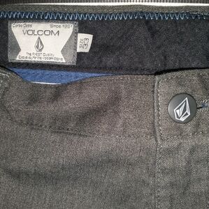 Volcom VMonty pant size 33 charcoal heather 16" inch leg opening